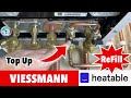 How To Top The Boiler Pressure Up On A Viessmann Vitodens 100 Combi Boiler