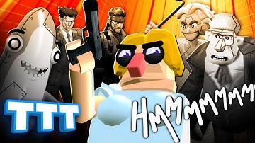 Has everyone been replaced with bots?! | Gmod TTT