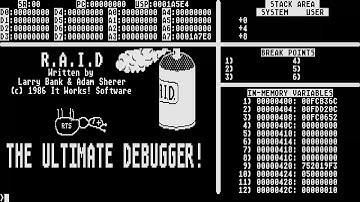 ATARI ST RAID THE ULTIMATE DEBUGGER IT WORKS! SOFT LARRY BAK & ADAM SHERER 1986 Copiers 3 19xxMisc 6