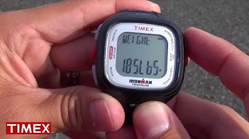 Timex Ironman Easy Trainer GPS — Getting Started