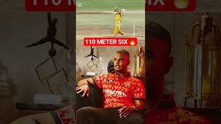 MS Dhoni 110m Monster Six! 🔥 Crowd Goes CRAZY | CSK vs RCB Epic Moment