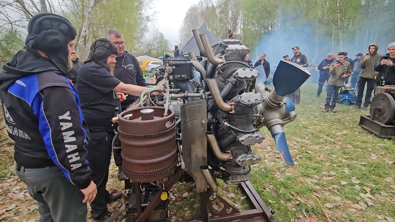 Ash62 Antonov 1000PS Sternmotor 30l Hubraum Radial Engine