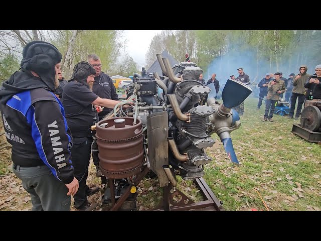 Ash62 Antonov 1000PS Sternmotor 30l Hubraum Radial Engine
