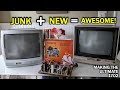 Restoring a commodore 1702 monitor using a main board from 2023