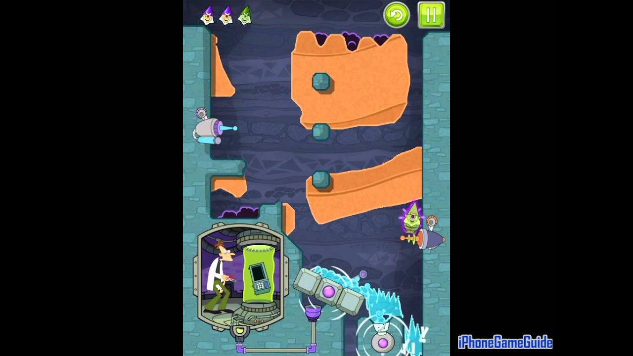 Where's My Perry? Level 1-18 Fun Sized Sludge Walkthrough (Evil Mission 1)