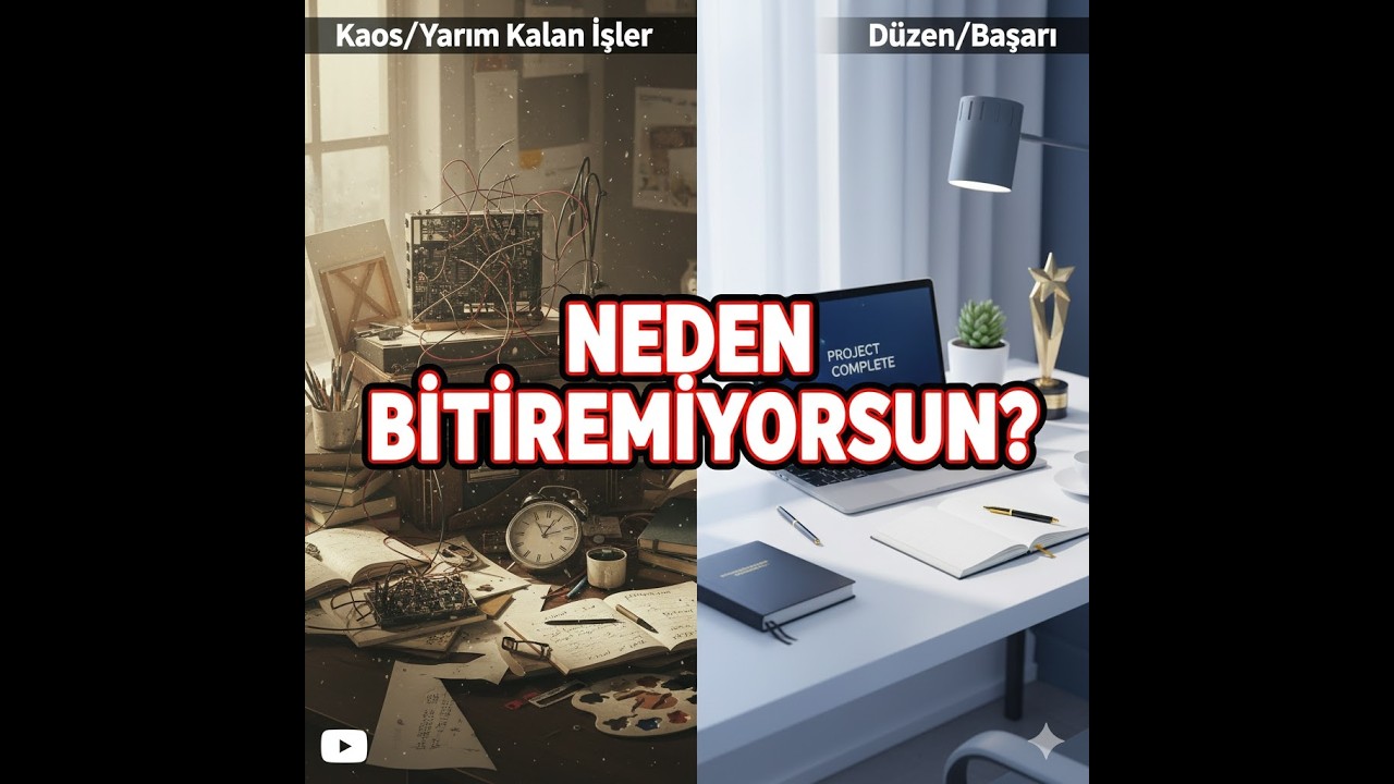 Her Şeye Başlayıp Hiçbir Şeyi Bitiremiyor musunuz? İşte Çözümü!