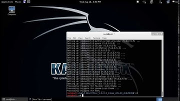Installing LibreOffice  in Kali Linux