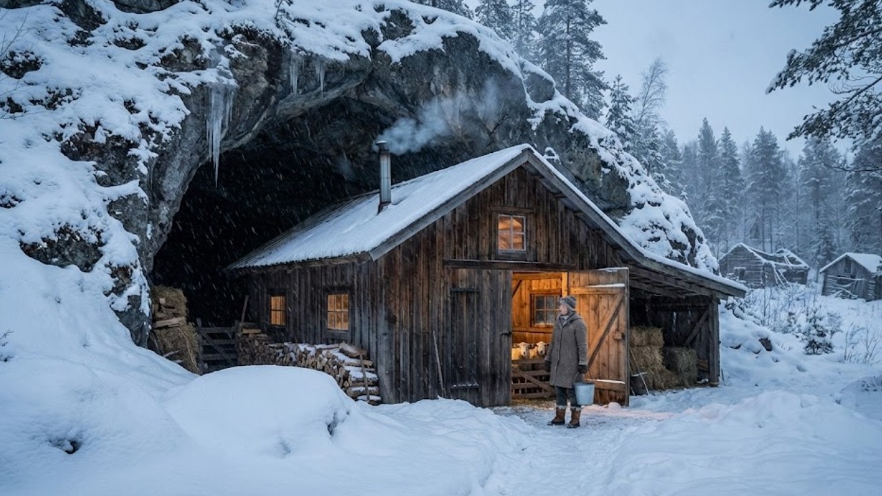 Her Neighbors Mocked the Widow for Building a Barn Inside a Cave — Until Only Her Animals Survived