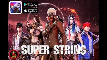 Super String (슈퍼스트링) | Official Launch Gameplay (Android/IOS)