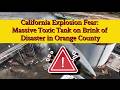 California Explosion Fear: Massive Toxic Tank on Brink of Disaster in Orange County