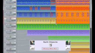 Samplitude - Working with Objects 07:Splitting Objects in Real-time