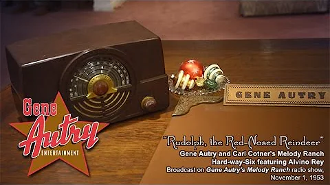 Gene Autry - Rudolph, the Red-Nosed Reindeer (Gene Autry's Melody Ranch Radio Show November 1, 1953)