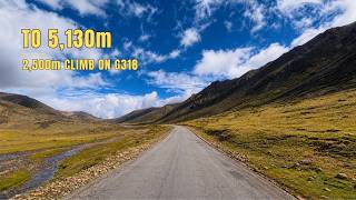 Driving Up to 5,130m! G318’s Highest Pass | Dongda Mountain, Tibet 4K POV
