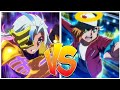 DEFENSIVE BARRAGE! MODDED RUIN PANDEMONIUM VS WIND KNIGHT! BEYBLADE BURST BU+ BATTLE!