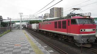 １６５３レ　多治見貨物　ＥＦ５１０-１　鶴舞駅通過