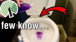 put this Dollar Tree MIRACLE in your toilet AT NIGHT! 😱 Watch This