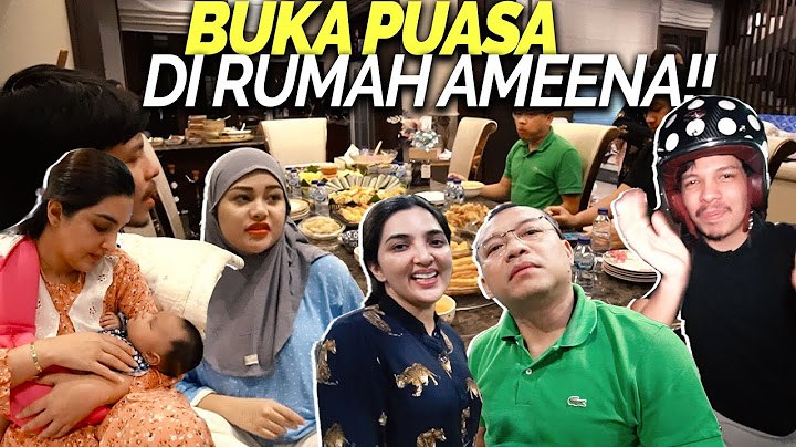 SEHARIAN NGINEP DI RUMAH AMEENA!! BANYAK HAL TAK TERDUGA TERJADI!!