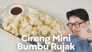 GARING KOPONG PEDES ! RESEP CIRENG MINI BUMBU RUJAK !