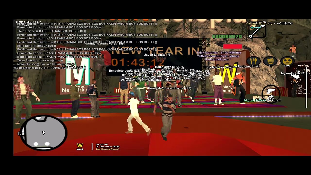 [VALIANT RP] MALAM TAHUN BARU