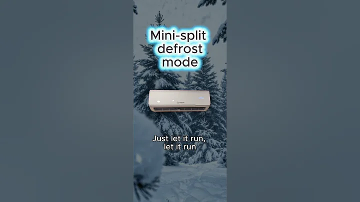 Mini-split error code dF, HS, H1 (defrost mode)