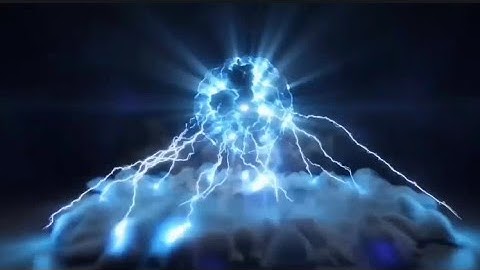 how to make Lightning strike Animation intro Kinemaster