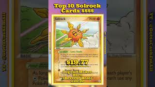 Top 10 RAREST & Most Expensive Solrock Pokémon Cards EVER! 🌞 #pokemon #top10 #tcg #pokémon Top 10 RAREST & Most Expensive Solrock Pokémon Cards EVER! 🌞 #pokemon #top10 #tcg #pokémon