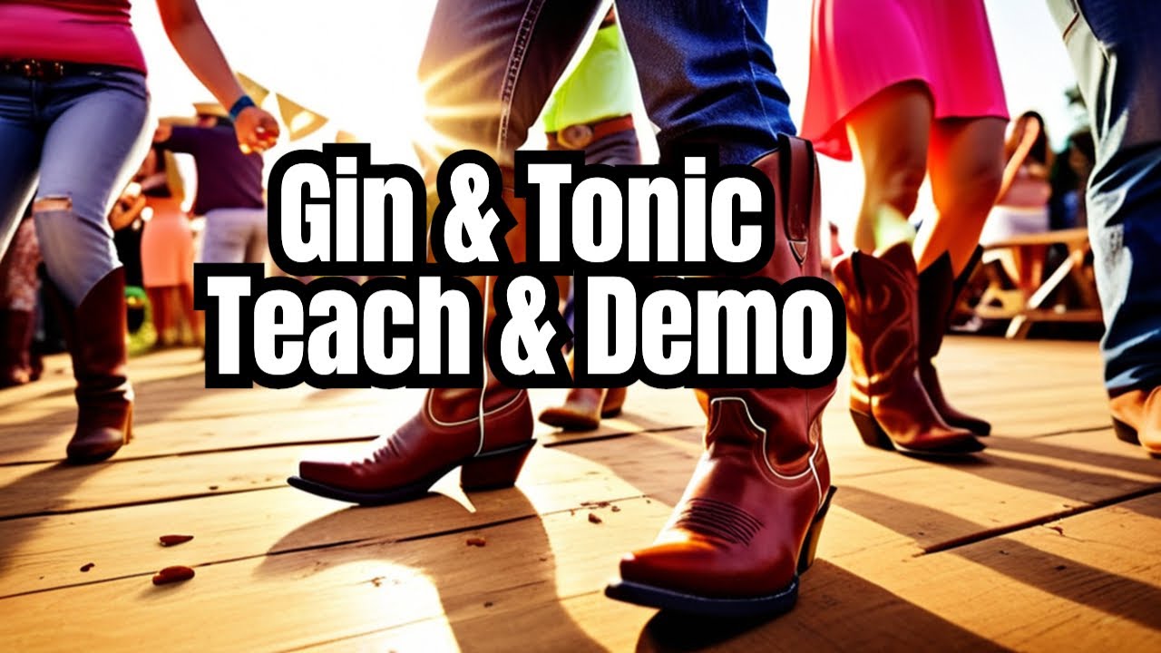 How to do the Gin & Tonic line dance! YouTube