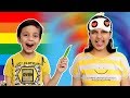 COLOUR CHALLENGE #Funny Blindfold Eating #Challenge | Aayu and Pihu Show