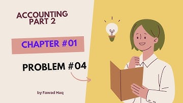 Accounting part 2 | chapter 1 accounts from incomplete records | problem #04 solution