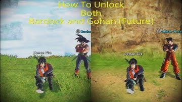 How To Unlock Gohan (Future) And Bardock In Dragon Ball Xenoverse 2!