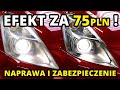 ZABEZPIECZENIE REFLEKTORÓW DLA KAŻDEGO ! Takiego efektu się nie spodziewaliśmy !