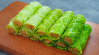 Cabbage Rolls this way is incredibly delicious! Easy and delicious cabbage recipe!