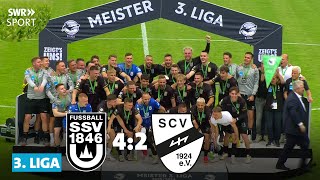 3. Liga: Meister Ulm verabschiedet sich mit Sieg in die 2. Bundesliga | SWR Sport