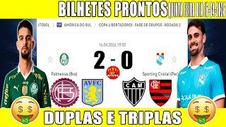 Palpites De Futebol Pra Hoje Dia 16 04 2026 Quinta Feira