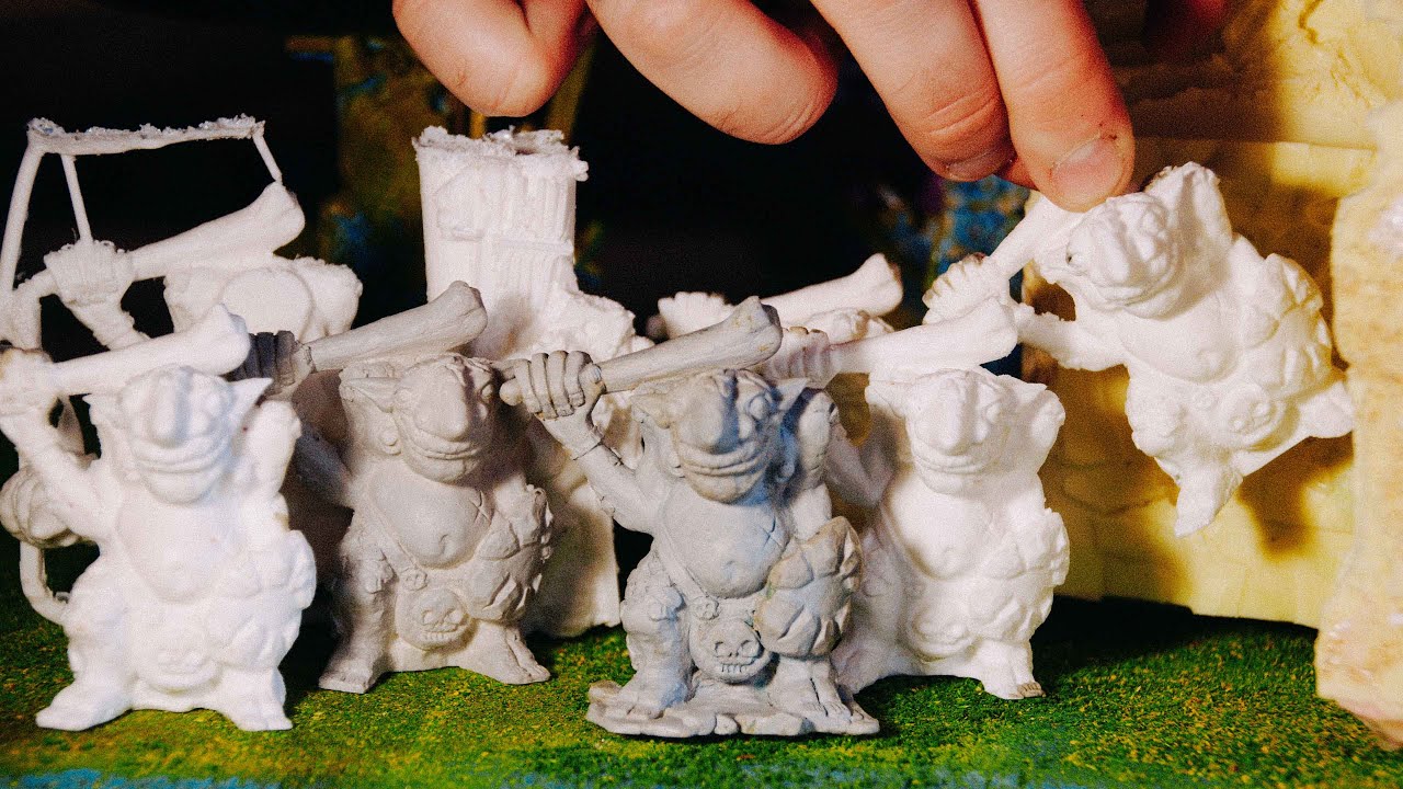 Molding and Casting Miniatures With No Equipment