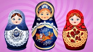 Песенки для самых маленьких ♥ МЫ МАТРЕШКИ ВОТ ТАКИЕ КРОШКИ