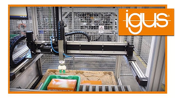 Automatisiertes Verpacken: Pick and Place mit drylin Raumportalroboter