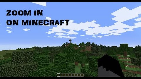 How to Zoom in on Minecraft without a Mod & with a Mod! [1.8.3]