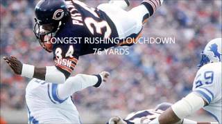 WALTER PAYTON'S HIGHLIGHT