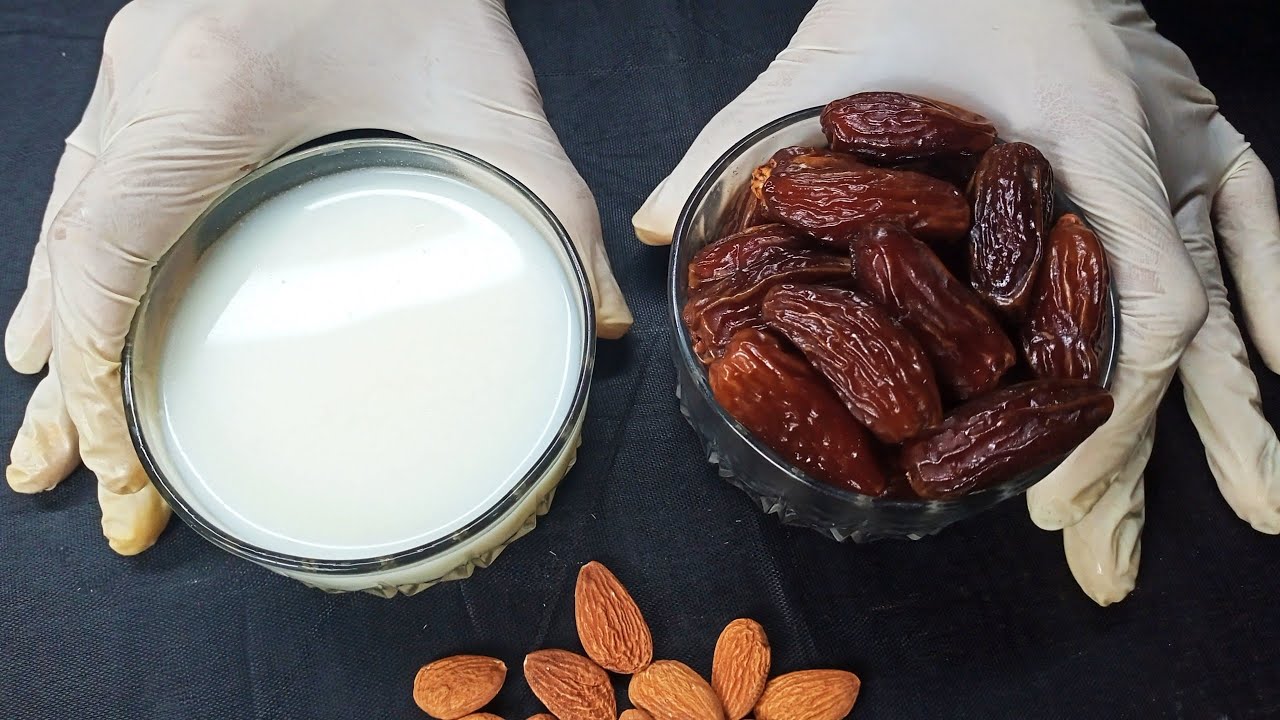 Only 2 ingredients ! Add dates + Milk ! | You will be surprised with the results !