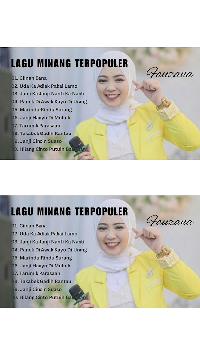 FAUZANA FULL ALBUM | LAGU MINANG TERBAIK