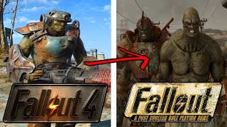Turning Fallout 4 Into Classic Fallout With Mods!