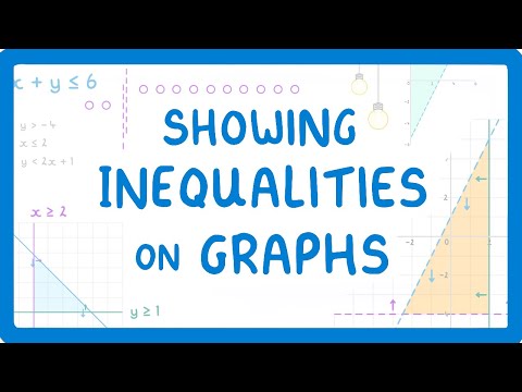 GCSE Maths - Solving Inequalities by Plotting them on a Graph (Inequalities Part 4) #59