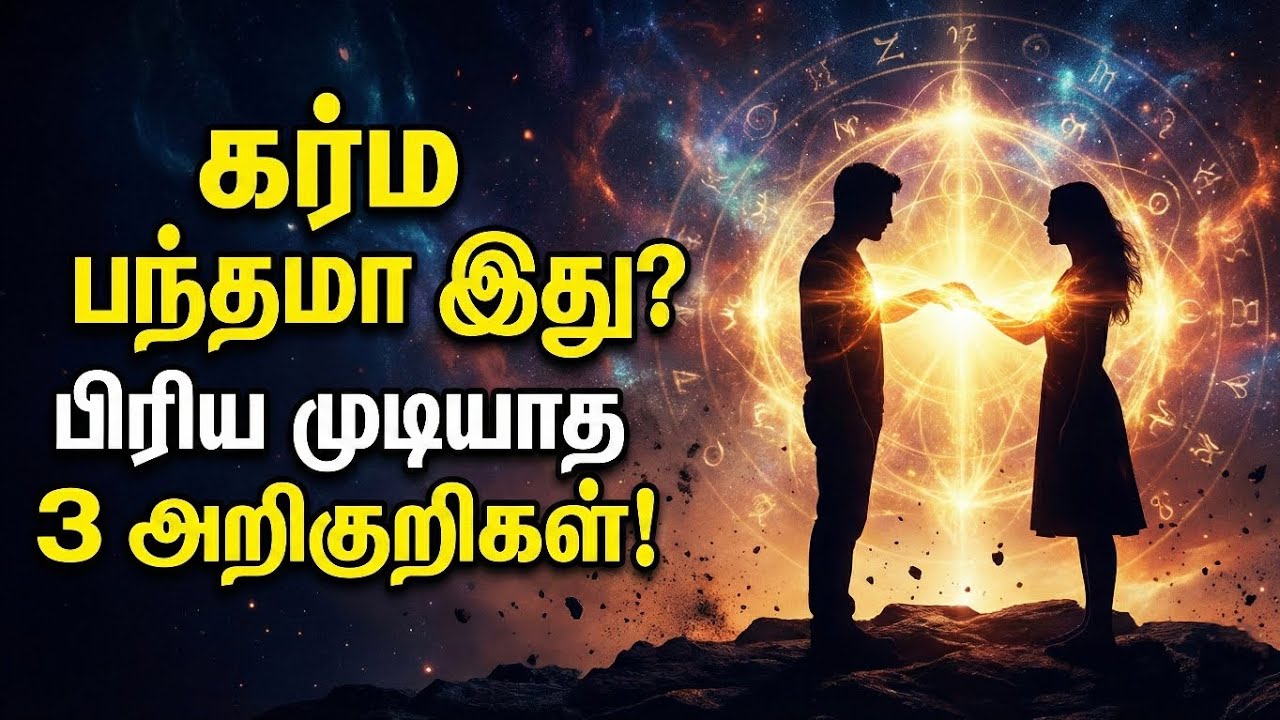 கணவன்–மனைவி கர்ம பந்தமா? 🤯 இந்த 3 அறிகுறிகள் இருந்தால் பிரிக்க முடியாத ஆன்மா பந்தம்! 