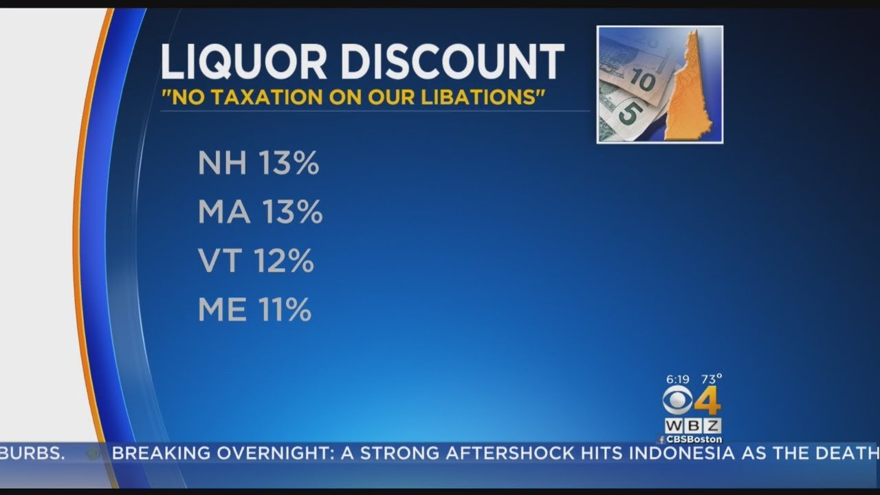 New Hampshire Offering Alcohol Discount To OutOfState Customers YouTube