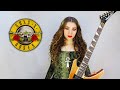 GUNS N' ROSES - November Rain (SOLO guitar cover) | Sonia Anubis