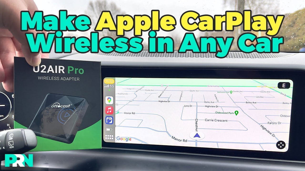 U2AIR Pro Apple CarPlay 接続 Ottocast U2Air Pro, Wireless CarPlay Adapter for iPhone