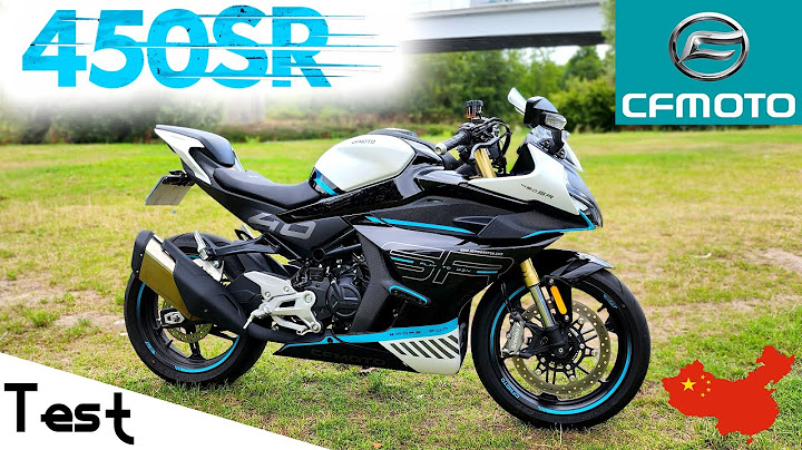 "Test" La plus belle des chinoises 😍 "CFMOTO 450 SR de 2023"