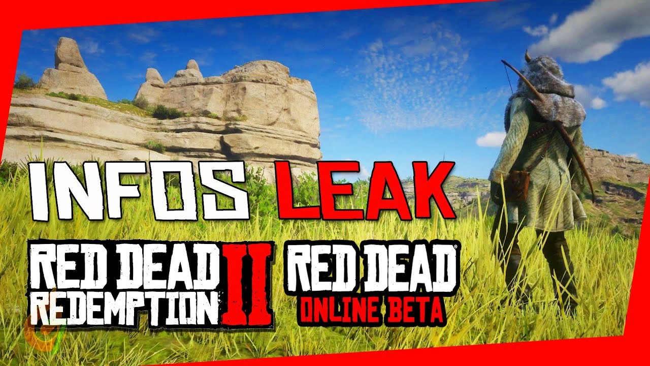 INFOS LEAKS RED DEAD ONLINE RED DEAD REDEMPTION 2 YouTube