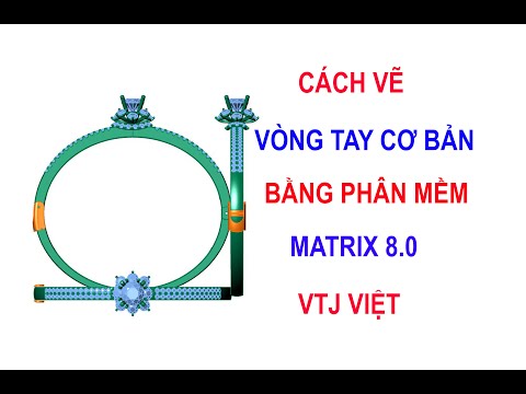 Video Chia Sẻ Cách Vẽ Vòng Tay Cơ Bản Bằng Phần Mềm Matrix... - youtube